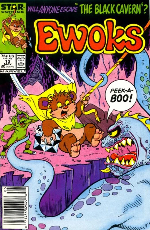 Обложка выпуска #13 Ewoks 13, 3 фев 1987.