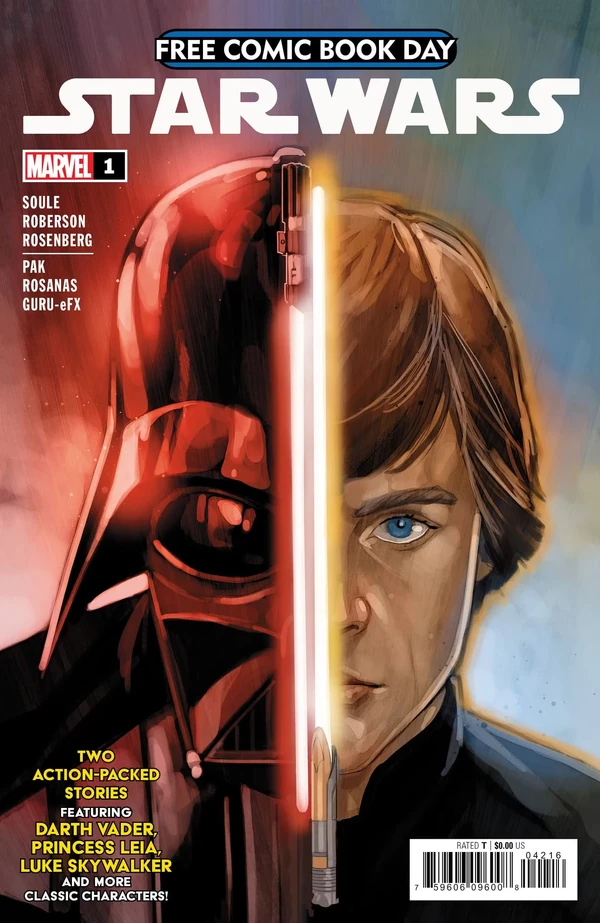 Обложка выпуска «Free Comic Book Day 2024: Star Wars 1», 4 май 2024.