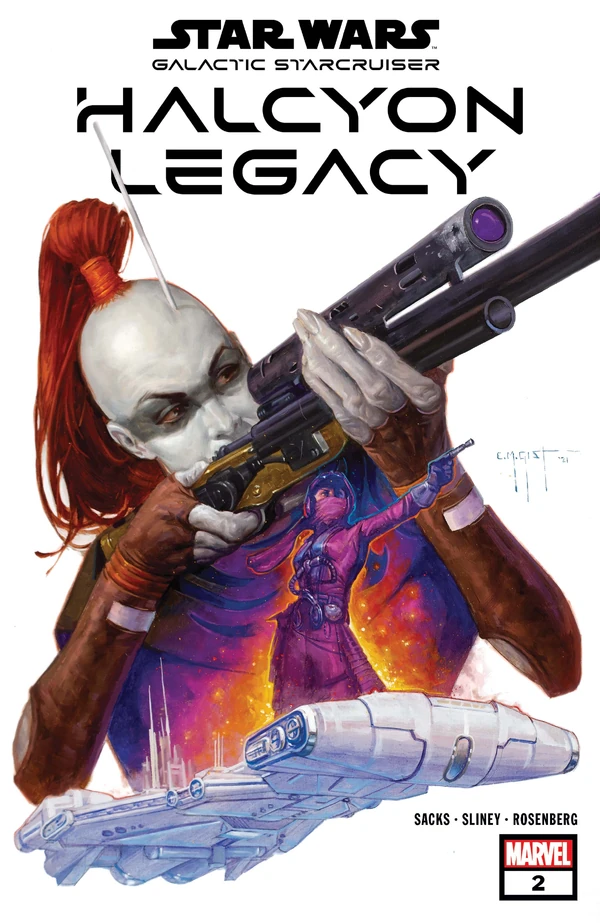 Обложка выпуска #2 Halcyon Legacy 2, 16 мар 2022.