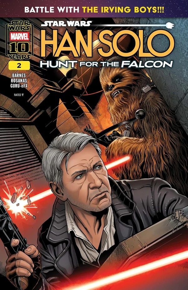 Обложка выпуска #2 Han Solo - Hunt for the Falcon 2, 8 окт 2025.
