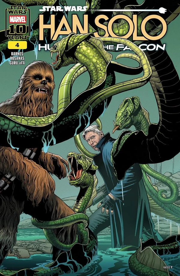 Обложка выпуска #4 Han Solo - Hunt for the Falcon 4, 10 дек 2025.
