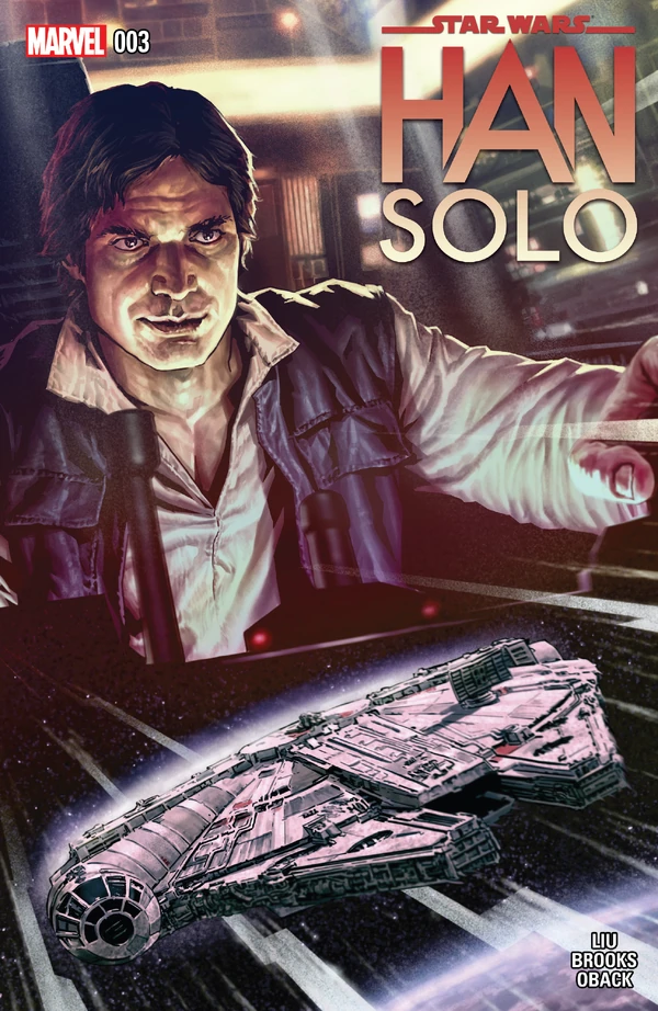 Обложка выпуска #3 Han Solo 3, 31 авг 2016.