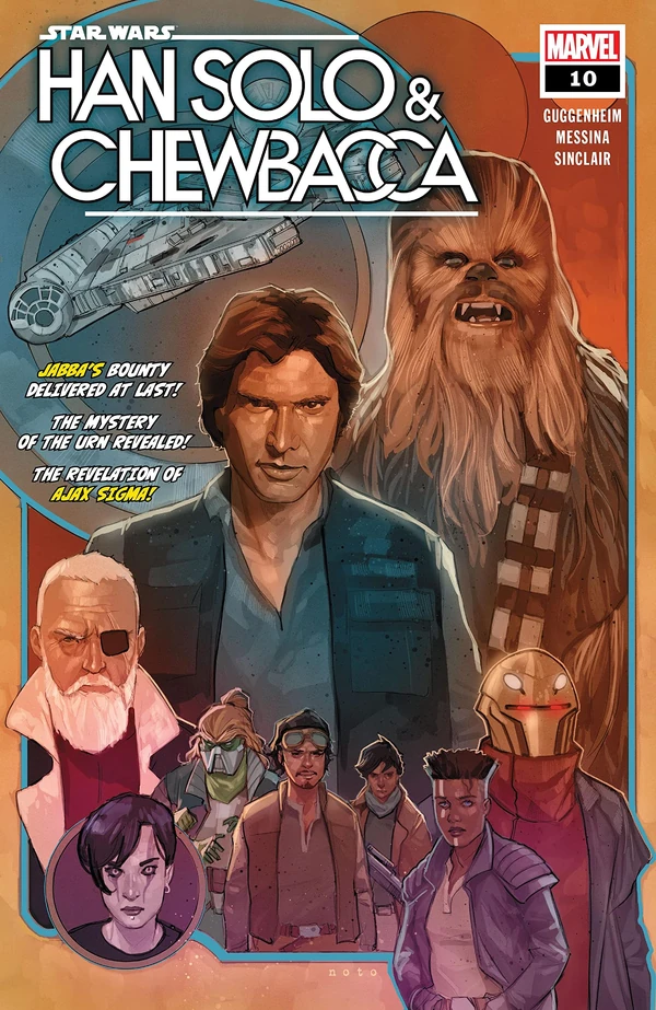 Обложка выпуска #10 Han Solo & Chewbacca 10, 1 мар 2023.