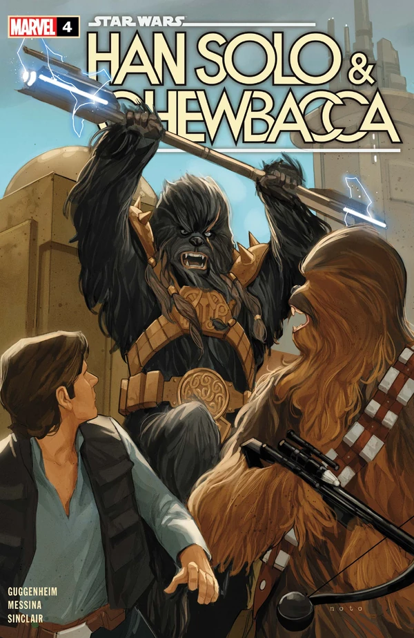 Обложка выпуска #4 Han Solo & Chewbacca 4, 20 июл 2022.