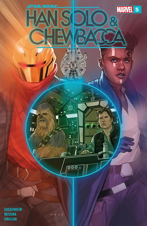 Обложка выпуска #5 Han Solo & Chewbacca 5, 10 авг 2022.