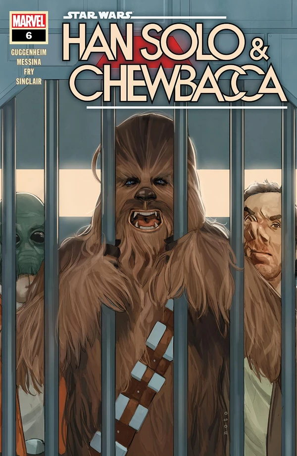 Обложка выпуска #6 Han Solo & Chewbacca 6, 28 сен 2022.
