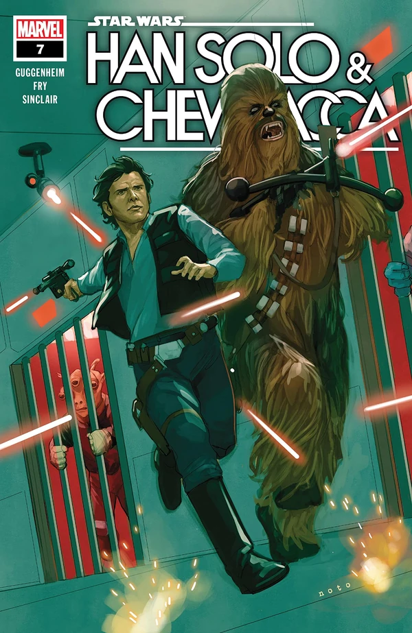 Обложка выпуска #7 Han Solo & Chewbacca 7, 16 ноя 2022.