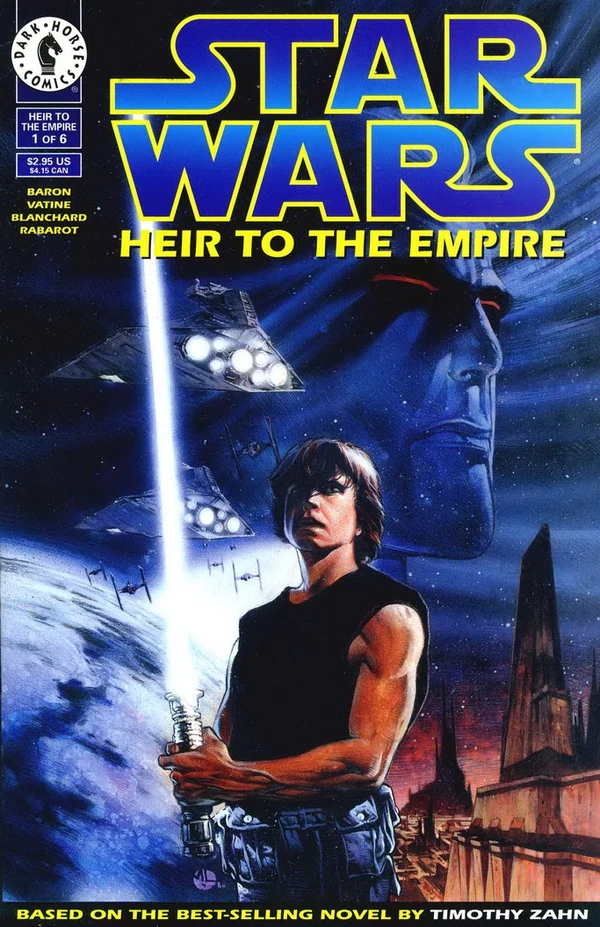 Обложка выпуска #1 Heir to the Empire 1, 3 окт 1995.