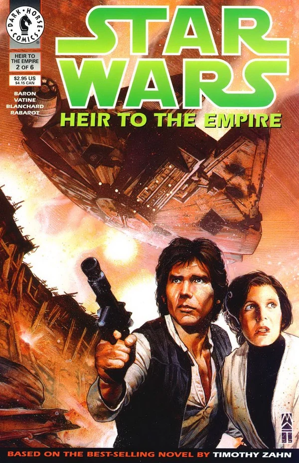Обложка выпуска #2 Heir to the Empire 2, 7 ноя 1995.