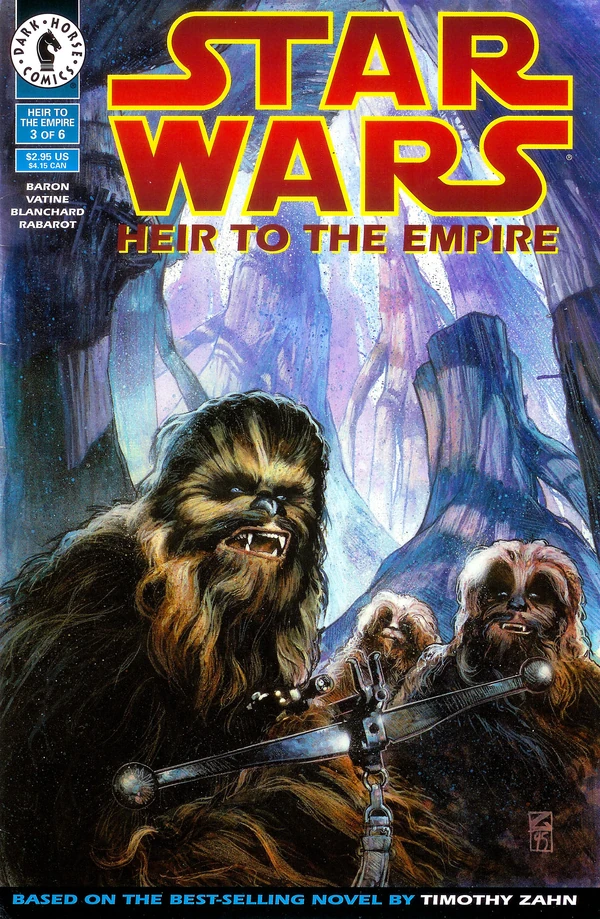 Обложка выпуска #3 Heir to the Empire 3, 12 дек 1995.
