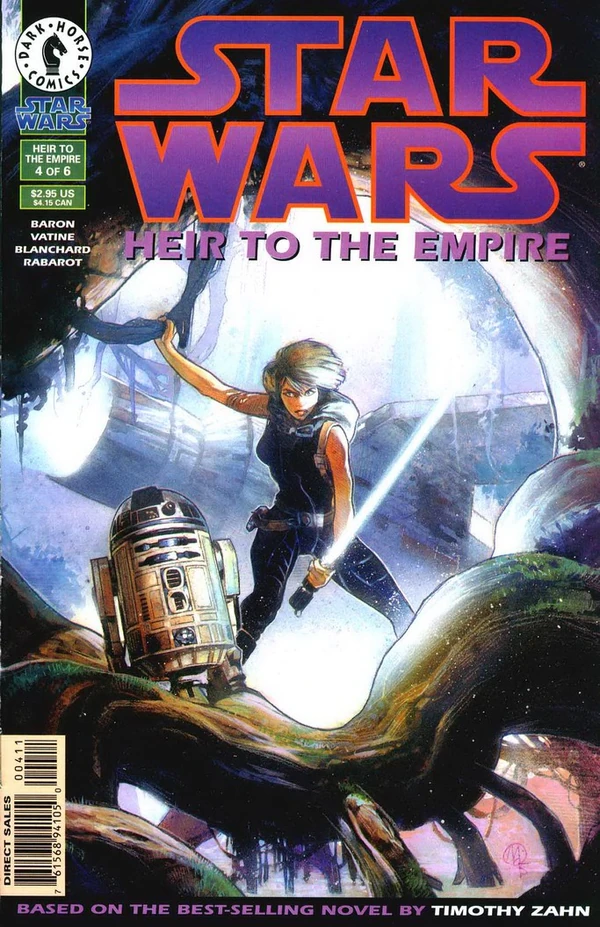 Обложка выпуска #4 Heir to the Empire 4, 2 янв 1996.