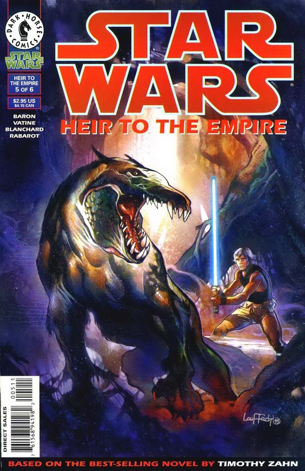 Обложка выпуска #5 Heir to the Empire 5, 12 мар 1996.