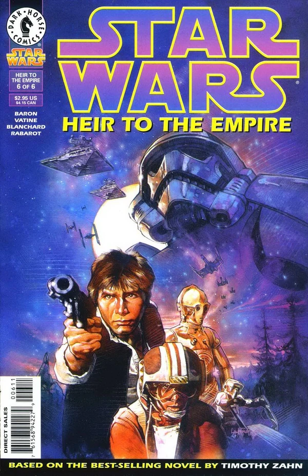 Обложка выпуска #6 Heir to the Empire 6, 30 апр 1996.