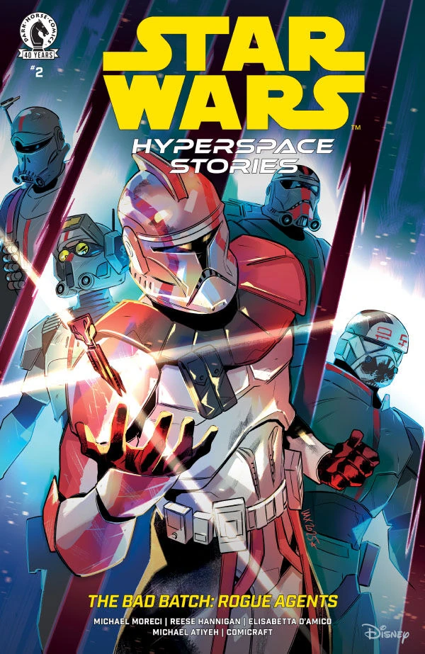 Обложка выпуска #2 Hyperspace Stories: The Bad Batch—Rogue Agents 2, 4 мар 2026.