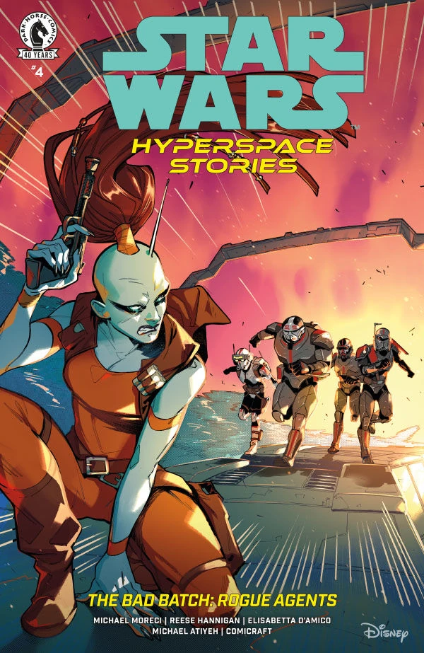 Обложка выпуска #4 Hyperspace Stories: The Bad Batch—Rogue Agents 4, 15 июл 2026.
