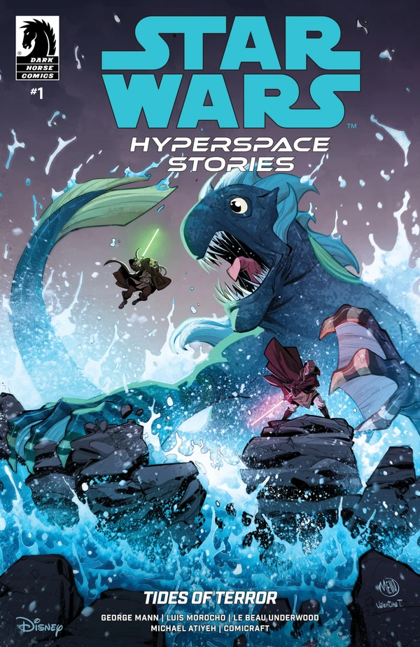 Обложка выпуска #1 Hyperspace Stories— Tides of Terror 1, 30 июл 2025.