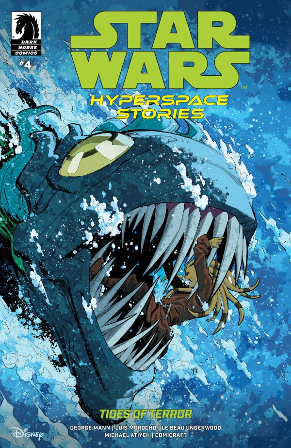 Обложка выпуска #4 Hyperspace Stories— Tides of Terror 4, 7 янв 2026.