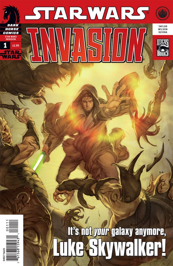 Обложка выпуска #1 Invasion 1, 1 июл 2009.