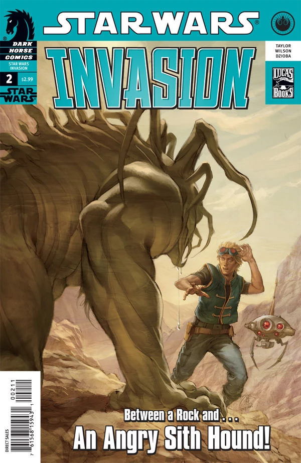 Обложка выпуска #2 Invasion 2, 5 авг 2009.