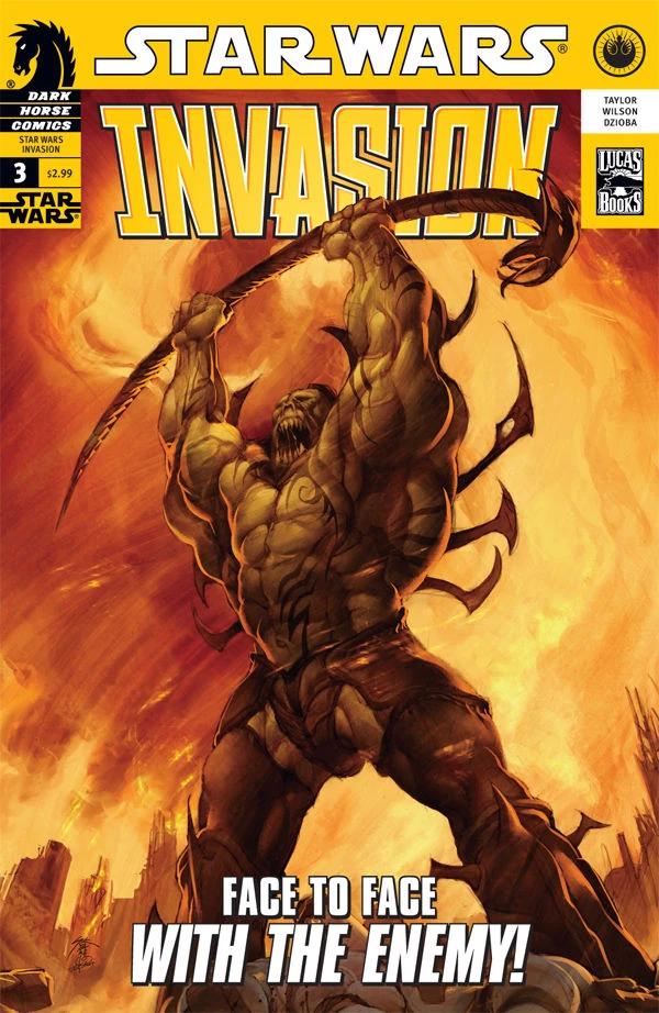 Обложка выпуска #3 Invasion 3, 2 сен 2009.