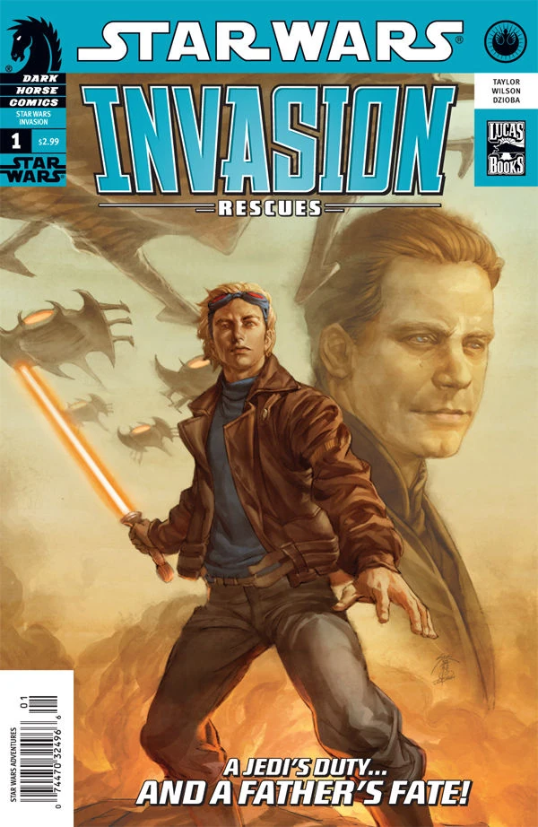 Обложка выпуска #6 Invasion: Rescues 1, 26 май 2010.