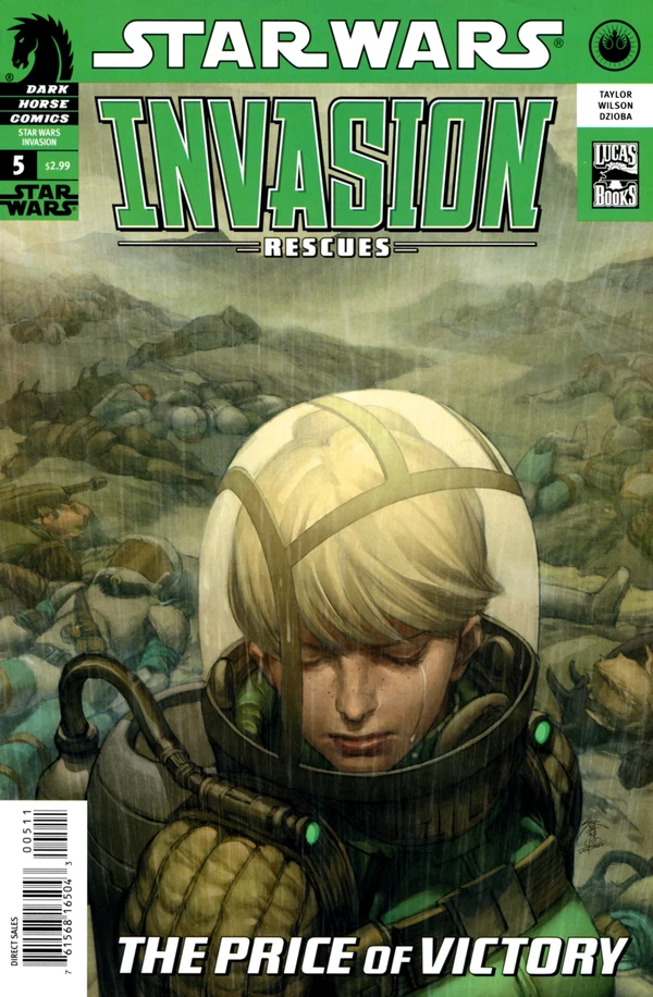 Обложка выпуска #10 Invasion: Rescues 5, 27 окт 2010.