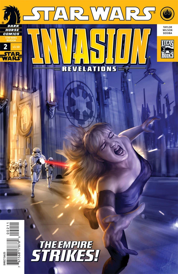 Обложка выпуска #2 Invasion: Revelations 2, 10 авг 2011.