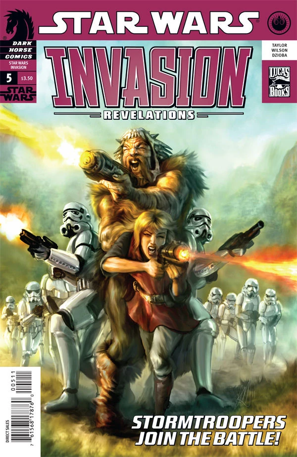 Обложка выпуска #5 Invasion: Revelations 5, 16 ноя 2011.