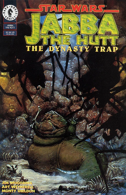 Обложка выпуска #3 Jabba the Hutt: The Dynasty Trap, 1 авг 1995.