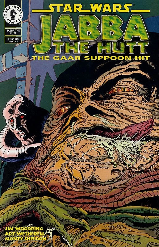 Обложка выпуска «Jabba the Hutt: The Gaar Suppoon Hit», 4 апр 1995.