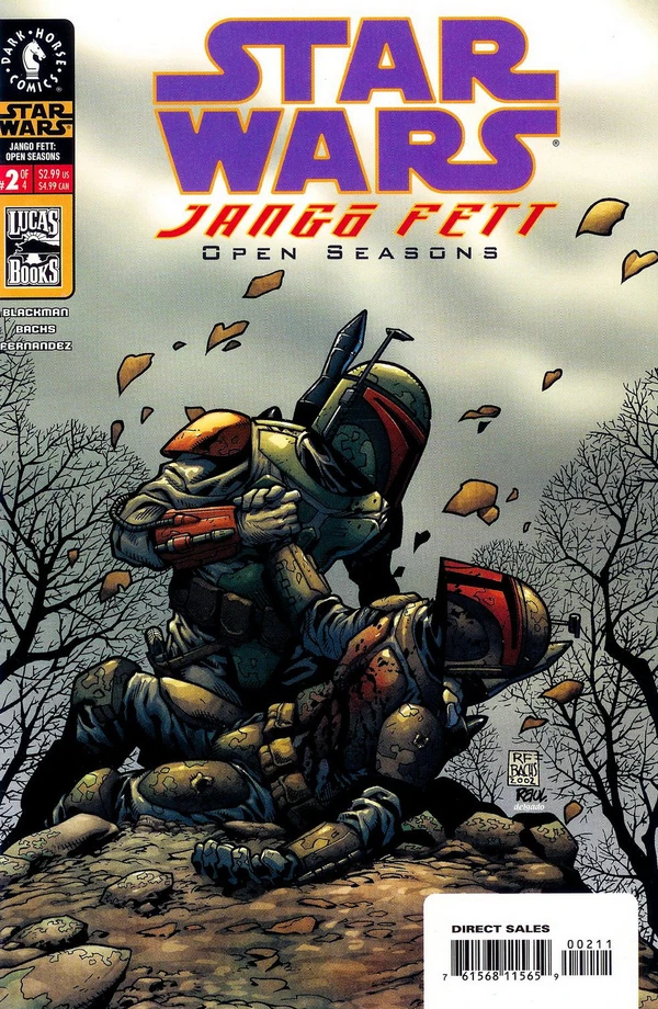 Обложка выпуска #2 Jango Fett: Open Seasons 2, 22 май 2002.