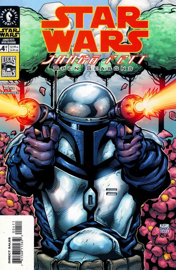 Обложка выпуска #4 Jango Fett: Open Seasons 4, 4 сен 2002.