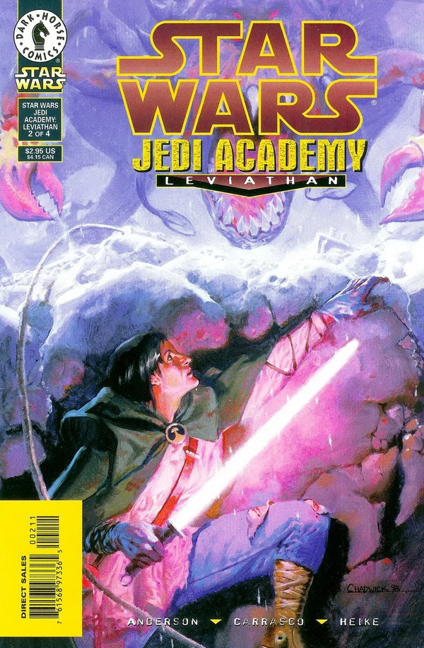 Обложка выпуска #2 Jedi Academy: Leviathan 2, 18 ноя 1998.