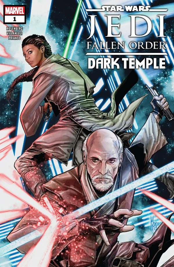 Обложка выпуска #1 Jedi Fallen Order - Dark Temple 1, 4 сен 2019.