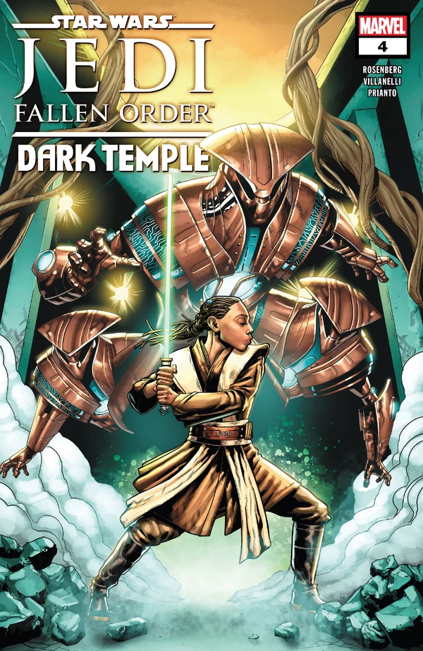 Обложка выпуска #4 Jedi Fallen Order - Dark Temple 4, 13 ноя 2019.