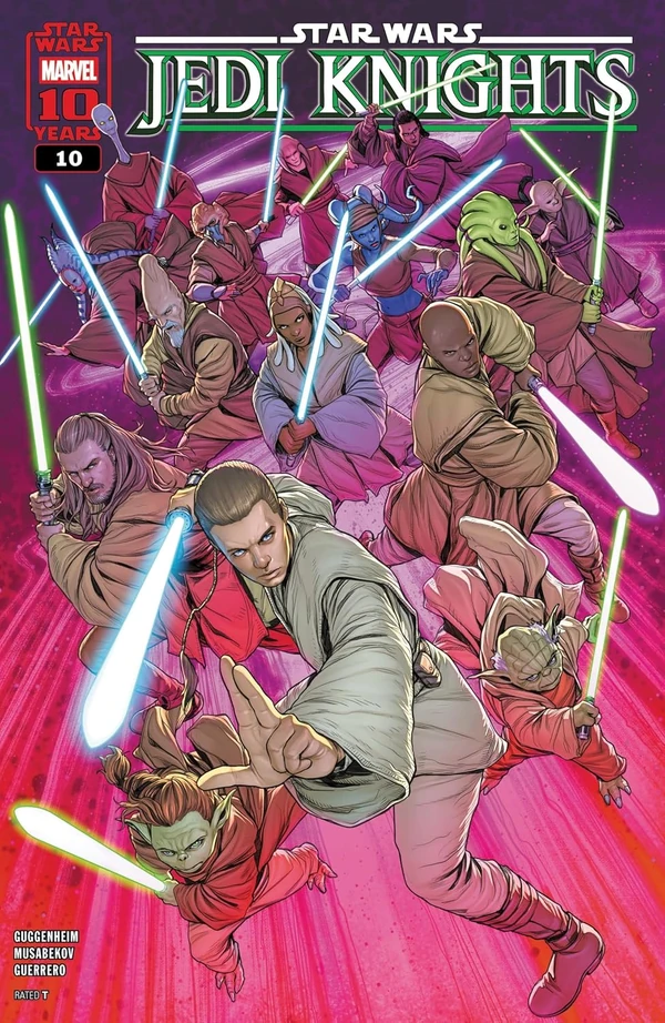 Обложка выпуска #10 Jedi Knights 10, 17 дек 2025.