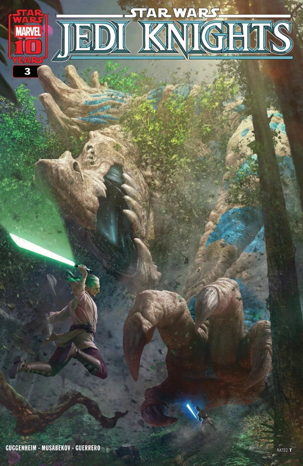 Обложка выпуска #3 Jedi Knights 3, 14 май 2025.