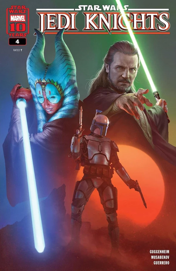 Обложка выпуска #4 Jedi Knights 4, 4 июн 2025.