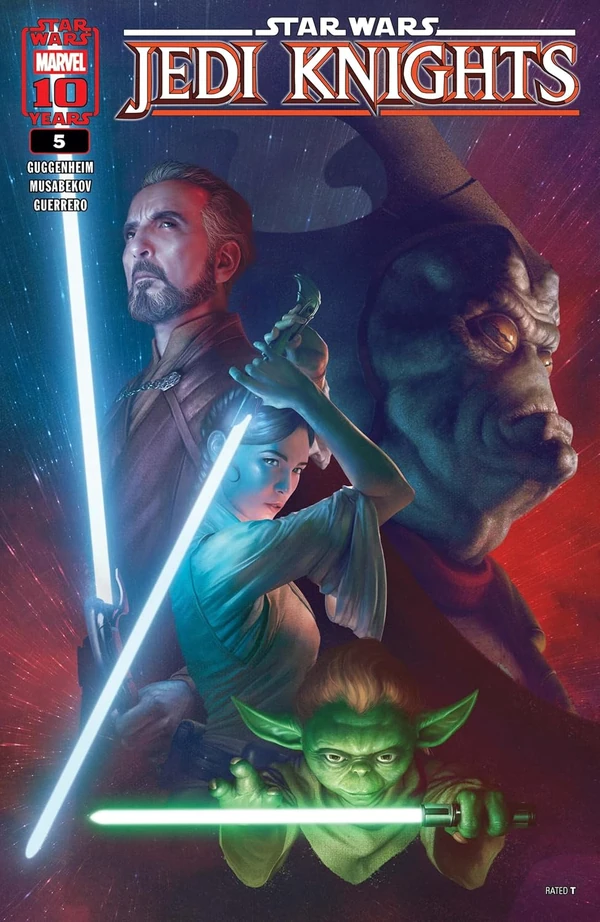 Обложка выпуска #5 Jedi Knights 5, 2 июл 2025.