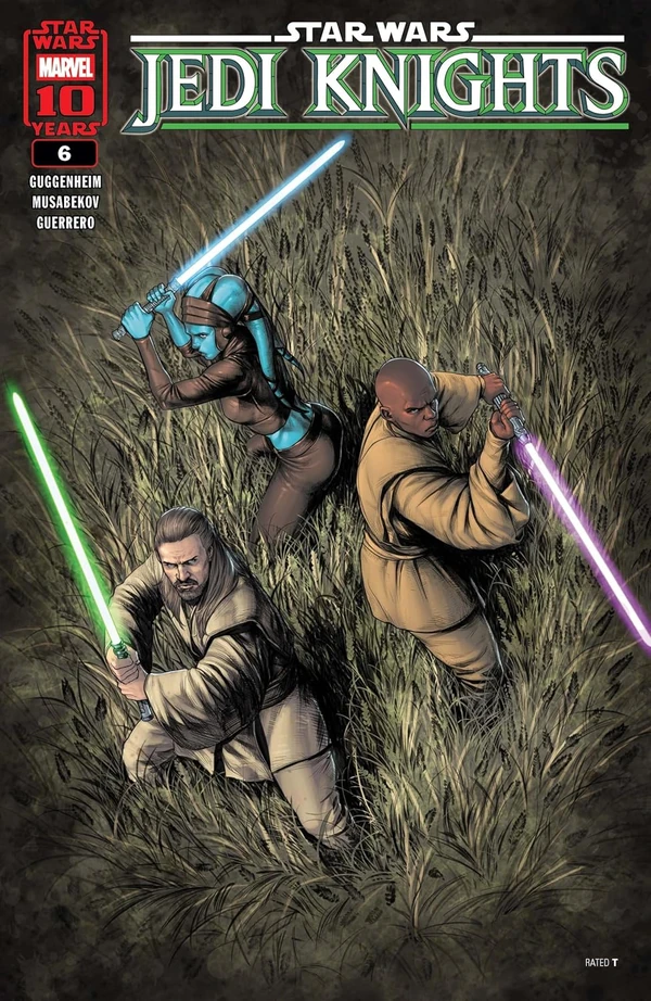 Обложка выпуска #6 Jedi Knights 6, 13 авг 2025.