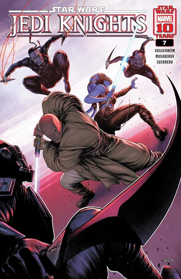 Обложка выпуска #7 Jedi Knights 7, 10 сен 2025.