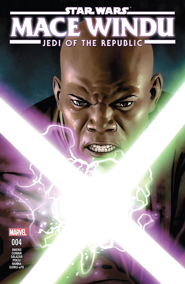 Обложка выпуска #4 Jedi of the Republic – Mace Windu 4, 29 ноя 2017.