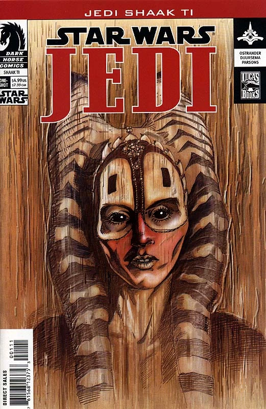 Обложка выпуска #2 Jedi: Shaak Ti, 14 май 2003.