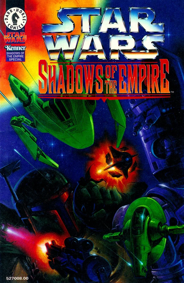 Обложка выпуска #2 Kenner Shadows of the Empire Special, май 1996.