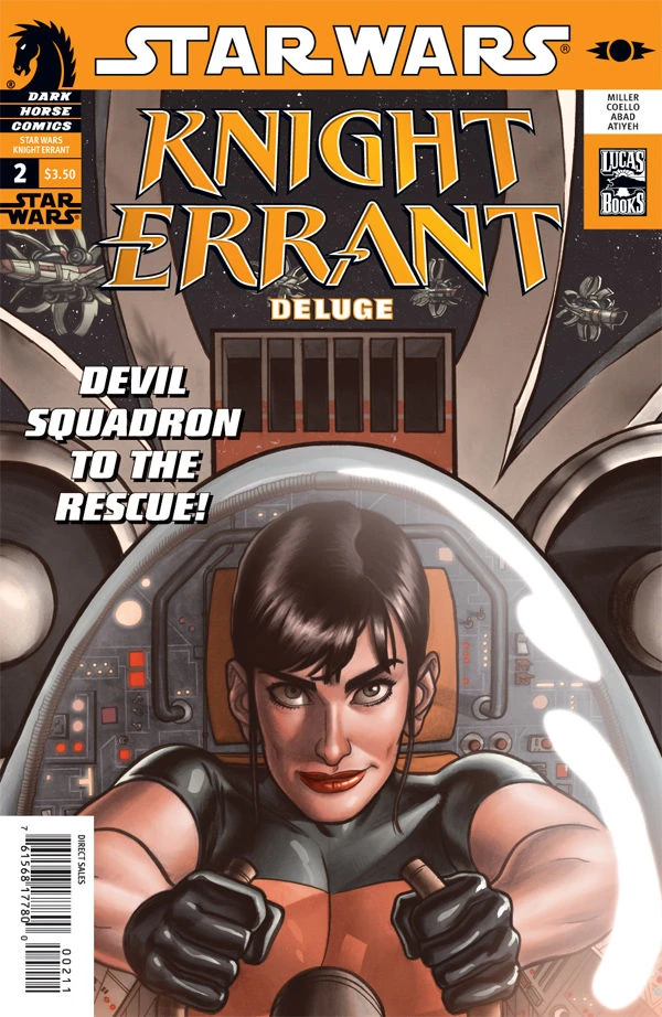 Обложка выпуска #7 Knight Errant: Deluge 2, 21 сен 2011.