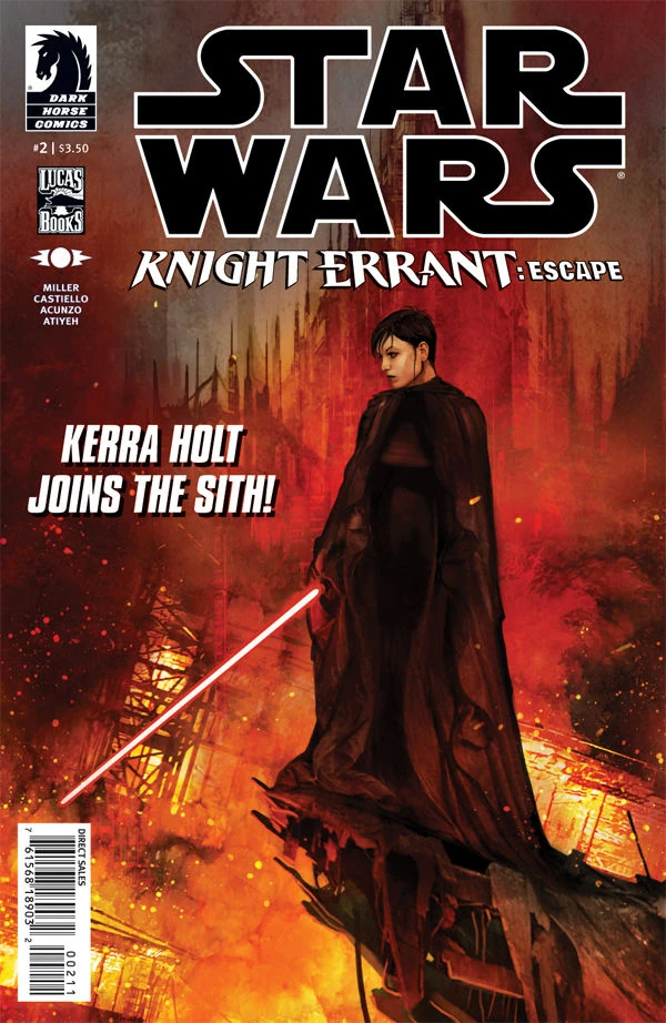Обложка выпуска #2 Knight Errant: Escape 2, 11 июл 2012.