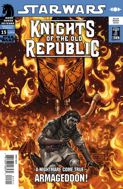 Обложка выпуска #15 Knights of the Old Republic 15, 4 апр 2007.