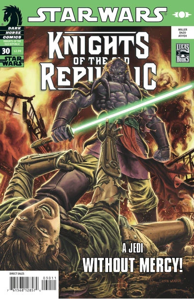 Обложка выпуска #30 Knights of the Old Republic 30, 18 июн 2008.