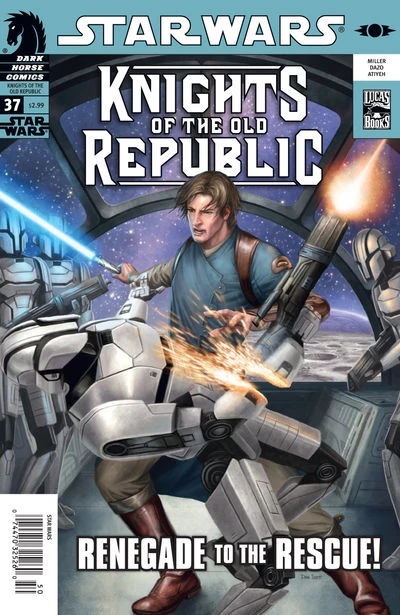 Обложка выпуска #37 Knights of the Old Republic 37, 21 янв 2009.