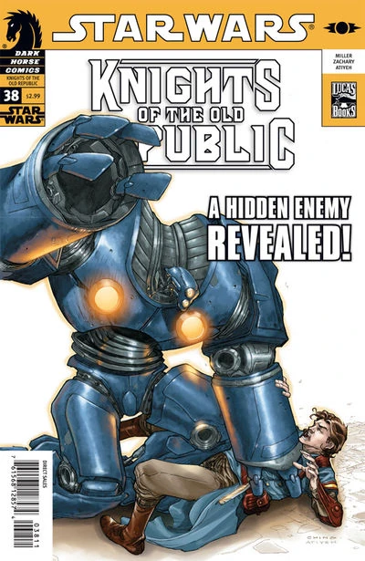 Обложка выпуска #38 Knights of the Old Republic 38, 18 фев 2009.